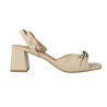 Gioseppo Kabarnet 79253 Damen Sandalen mit Blockabsatz Beige Leder