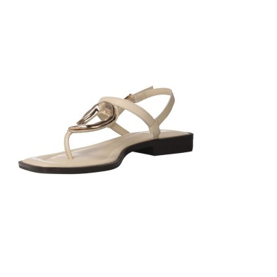 Gioseppo Matuu 79024 Women’s Flat Toe-Post Sandals Metallic Detail