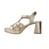 Patricia Miller 7077 Damen Sandalen mit Blockabsatz und Plateau