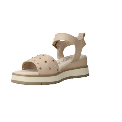 Carmela 163248 Sandali donna con zeppa e velcro