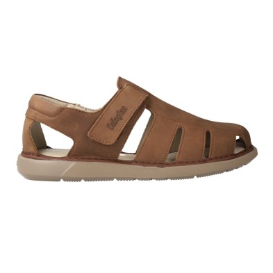 Calzados Vesga Sandalias Cangreras de Piel para Hombre de Callaghan 92311 Leban color marino foto 1