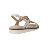 Ara 12-28136 Kent Sports Sandalias Cuña Plataforma Crema Mujer