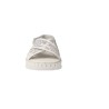 Carmela 163216 Sandalias Cuña Blanco Perforada Piel Mujer