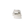 Carmela 163216 Sandalias Cuña Blanco Perforada Piel Mujer