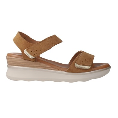 Carla Tortosa 53159 Sandalias Velcro Ante Perforado Mujer