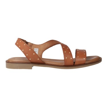 Carla Tortosa 11615 Sandalias Planas Tachuelas Piel Mujer