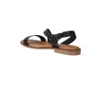 Carla Tortosa 11615 Damen Flache Ledersandalen mit Nieten – Kreuzriemen