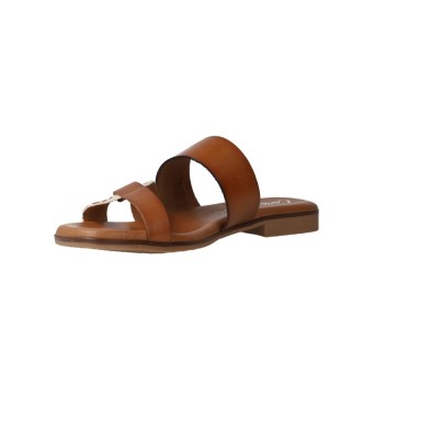 Carla Tortosa 10608 Sandales Plates Cuir Poil de Poney Femme