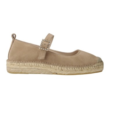 Fabiolas M718802 Espadrilles Mary Jane Sahara Suede for Women