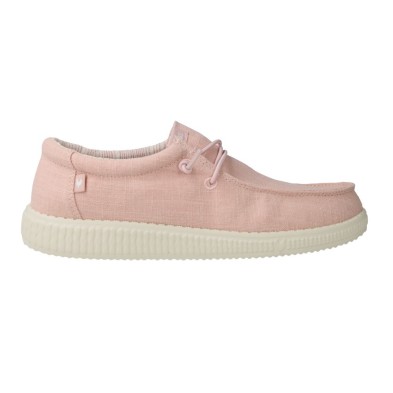 Pitas WP150 Linen Zapatos Casual Mujer Mostaza