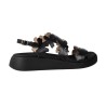 Wonders C-6551 Women’s Leather Platform Sandals