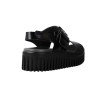 Sandali con Platform Art Brighton 1578 – Pelle Nera con Fibbia XL