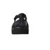 Art Brighton 1575 Women’s Black Leather Cage Platform Sandals