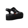Sandali alla Schiava con Platform Art Brighton 1575 – Pelle Nera e SOFTLIGHT