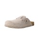 El Naturalista N5796 Balance Damen Clogs Taupe Veloursleder