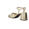 Wonders G-6820 Zaida 20 Damen Blockabsatz-Sandaletten – Metallic-Leder mit MemoryGel
