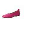 Ballerines Femme Wonders A-86141 Sauvag — Ballerine en Cuir Lisse Minimaliste Fuchsia et Noir