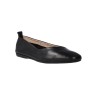 Ballerine Donna Wonders A-86141 Sauvag — Ballerina in Pelle Liscia Minimalista Fucsia e Nero