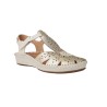 Pikolinos P. Vallarta 655-0841CLC1 Sandales Compensées Femme Carrara Doré