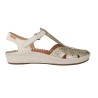 Pikolinos P. Vallarta 655-0841CLC1 Sandales Compensées Femme Carrara Doré
