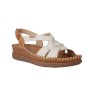 Pikolinos Cadaqués W8K-1839C2 Sandales Compensées Femme – Nata/Brandy