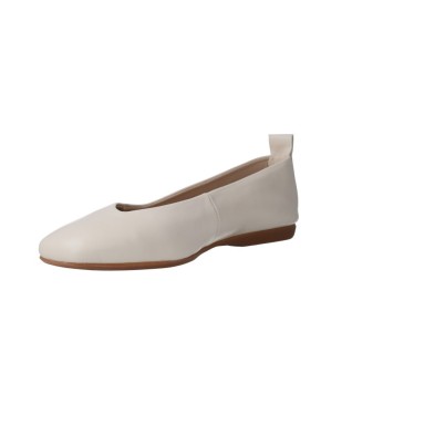 Wonders A-86141 Sauvag Damen Leder-Ballerinas — Minimalistische V-Ausschnitt Slipper in Fuchsia & Schwarz