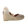 Viguera Elista 2011 Damen Espadrilles-Sandalen – Handgefertigte Keil-Espadrilles aus Leder