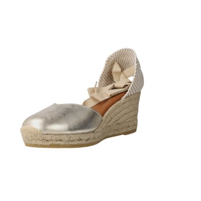 Viguera Elista 2011 Damen Espadrilles-Sandalen – Handgefertigte Keil-Espadrilles aus Leder