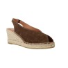 Viguera Vitelo 2127 Women's Open-Toe Jute Wedge Espadrilles – Elasticated Heel Sandals