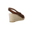 Espadrilles Sandales Viguera Vitelo 2127 – Compensées Jute avec Élastique au Talon