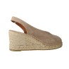 Espadrilles Sandales Viguera Vitelo 2127 – Compensées Jute avec Élastique au Talon