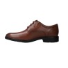 Clarks Steadwell Lace Chaussures Derby Homme – Cuir Marron Cognac
