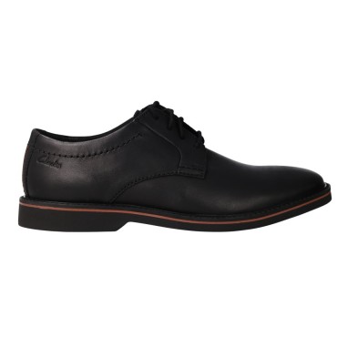 Clarks Atticus LT Lace Herren Business-Schuhe – Ultraleichtes schwarzes Leder