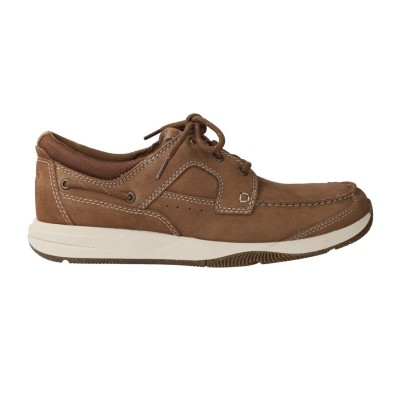 Clarks Sailview Lace Chaussures Bateaux Homme – Daim Nubuck Premium