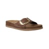 Walk & Fly 7447 Bio-Leder-Sandalen für Damen – Dunkelbraun