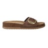 Sandali Bio in Pelle da Donna Walk & Fly 7447 – Marrone Scuro