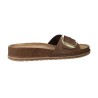 Walk & Fly 7447 Women's Bio Leather Sandals – Dark Brown
