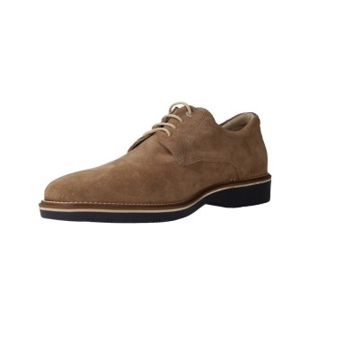 Martinelli Watford 1689-2889W Damen/Herren Komfort Wildleder-Oxfords – Hellbraun (Castor)