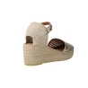 Viguera 2226 Women's Handmade Yute Flex Platform Espadrilles – White / Sahara