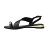 Gioseppo Stony 79072 Women's Elegant Multi-Strap Leather Sandals – Black