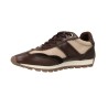 Carmela 164238 Zapatillas Retro Piel Mujer Beige