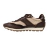 Carmela 164238 Zapatillas Retro Piel Mujer Beige