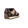 Carmela 164238 Zapatillas Retro Piel Mujer Beige