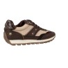 Carmela 164238 Zapatillas Retro Piel Mujer Beige