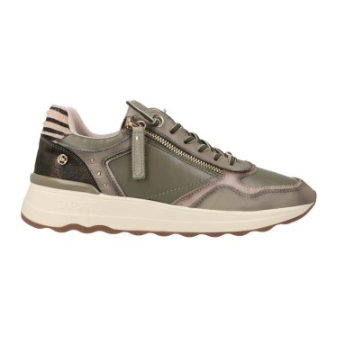 Carmela 164221 Zapatillas Chunky con Cremallera Mujer Kaki