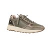 Carmela 164221 Zapatillas Chunky con Cremallera Mujer Kaki