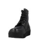 ART 1517 Brighton Botines Militares Plataforma Piel Mujer Negro