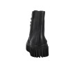 ART 1517 Brighton Botines Militares Plataforma Piel Mujer Negro