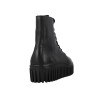 ART 1517 Brighton Botines Militares Plataforma Piel Mujer Negro