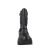 ART 1397 York Botas Hebillas Tacón Piel Mujer Negro